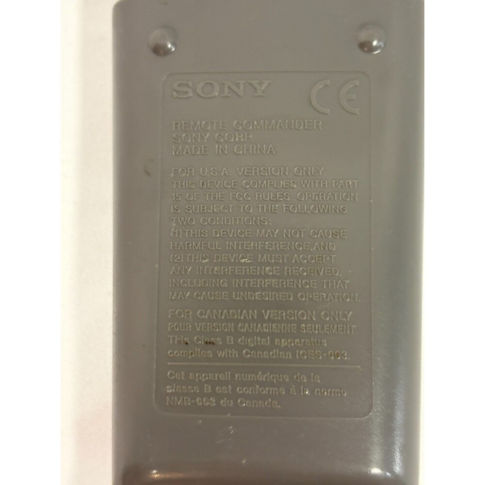 SONY RM-V302 Multi Use Commander Remote - Picture 4 of 6